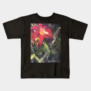 A Lily Among Zinnias Kids T-Shirt